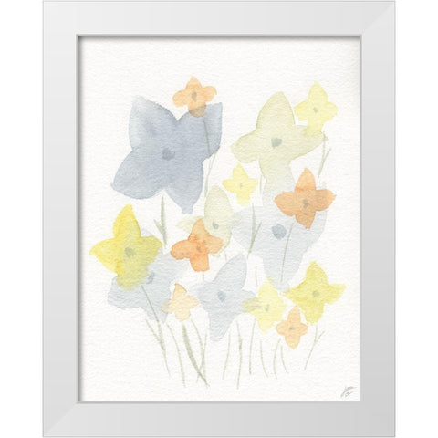 Pinwheel Group White Modern Wood Framed Art Print by Lee, Judson