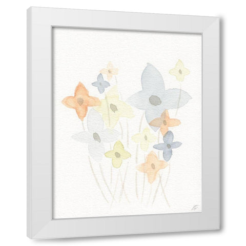 Pinwheel Group II White Modern Wood Framed Art Print by Lee, Judson