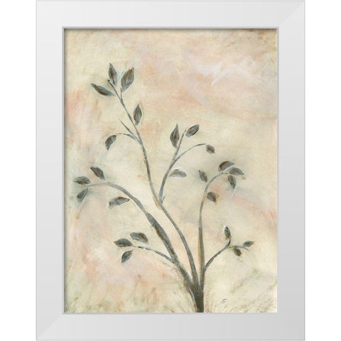 Light-Green Growth White Modern Wood Framed Art Print by Lee, Judson