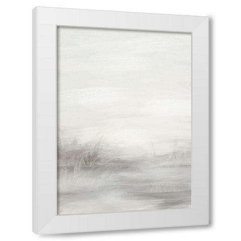 Soft-Soft Earth White Modern Wood Framed Art Print by Lee, Judson
