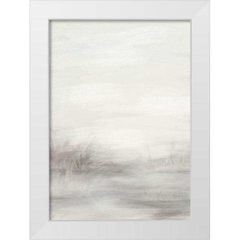 Soft-Soft Earth White Modern Wood Framed Art Print by Lee, Judson