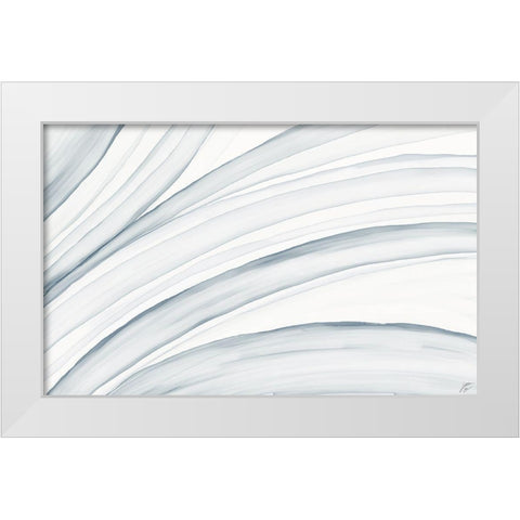 Translucent Arches White Modern Wood Framed Art Print by Lee, Judson