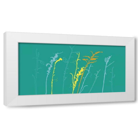 Field White Modern Wood Framed Art Print by Designs, Longfellow