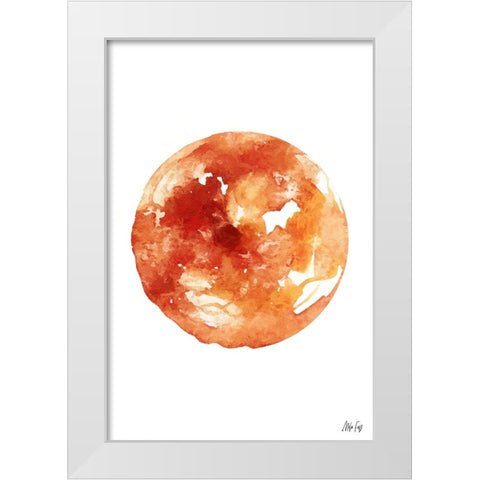Venus White Modern Wood Framed Art Print by Fay, Mela