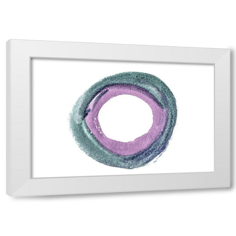 Shape Abstract IV White Modern Wood Framed Art Print by Fay, Mela