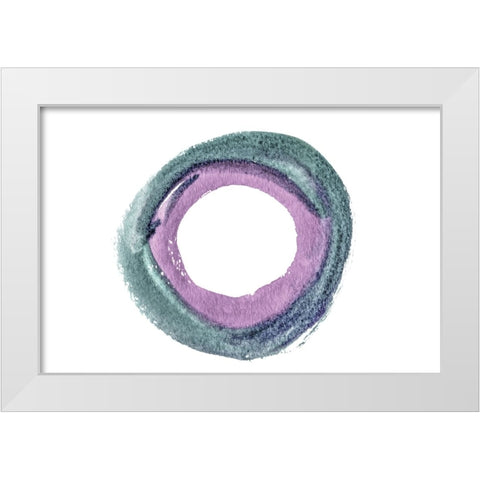 Shape Abstract IV White Modern Wood Framed Art Print by Fay, Mela