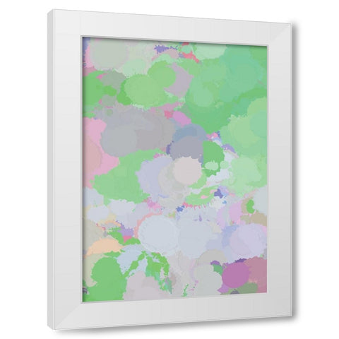 Abstract I White Modern Wood Framed Art Print by Fay, Mela