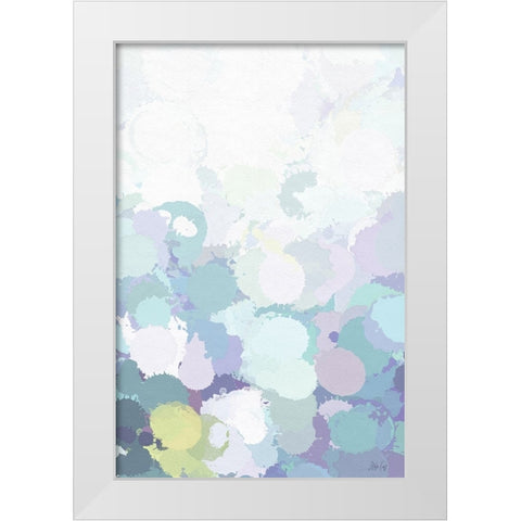 Light Abstract II White Modern Wood Framed Art Print by Fay, Mela