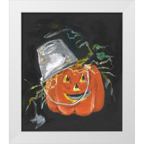 Bucket Head White Modern Wood Framed Art Print by Strong, Molly Susan