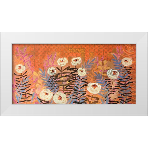 Peace  White Modern Wood Framed Art Print by Rupp, Mariah