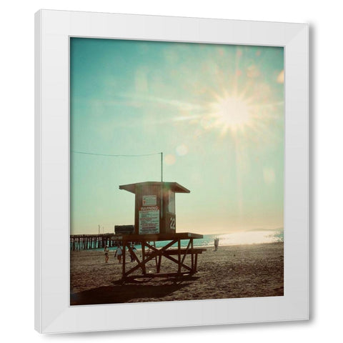 Guard Shack 22 IV White Modern Wood Framed Art Print by Singleton, Ashley