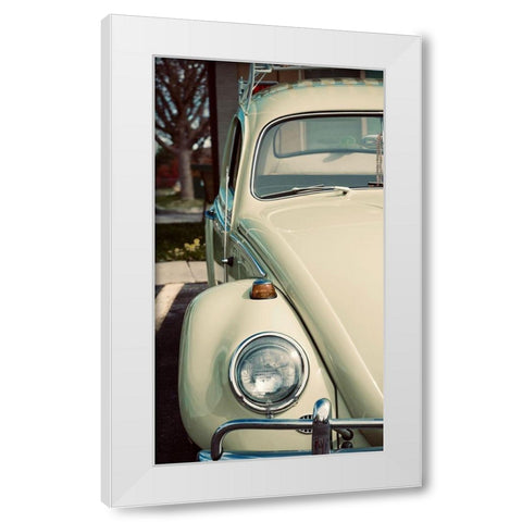 Retro Ride II White Modern Wood Framed Art Print by Singleton, Ashley