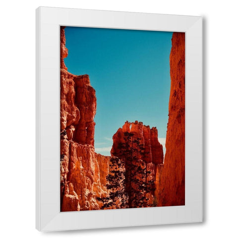 Unity White Modern Wood Framed Art Print by Singleton, Ashley