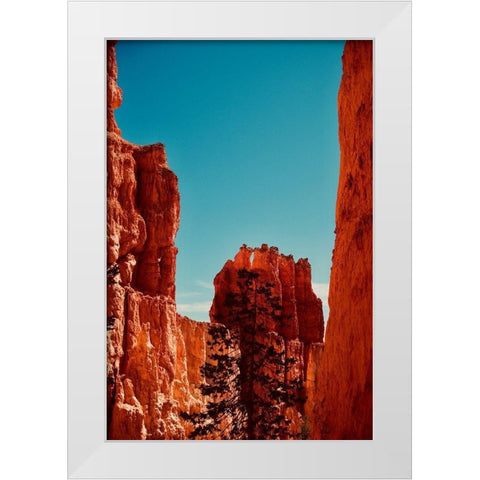 Unity White Modern Wood Framed Art Print by Singleton, Ashley