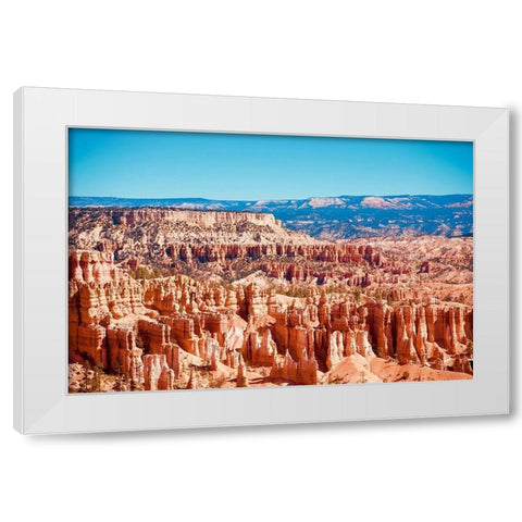Bryce Canyon, Utah White Modern Wood Framed Art Print by Singleton, Ashley