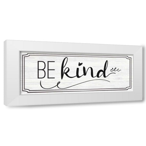 Words I White Modern Wood Framed Art Print by ND Art and Design