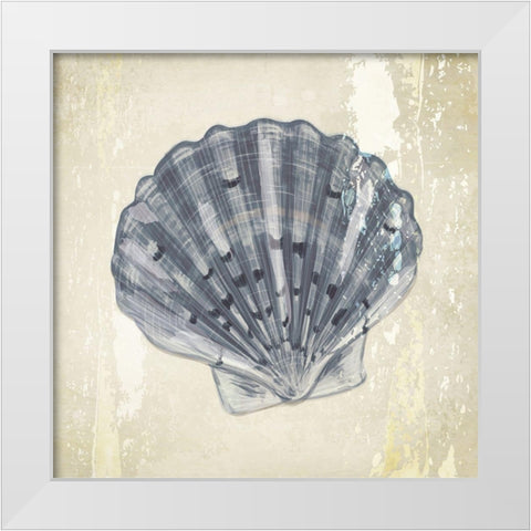 Coastal I White Modern Wood Framed Art Print by ND Art