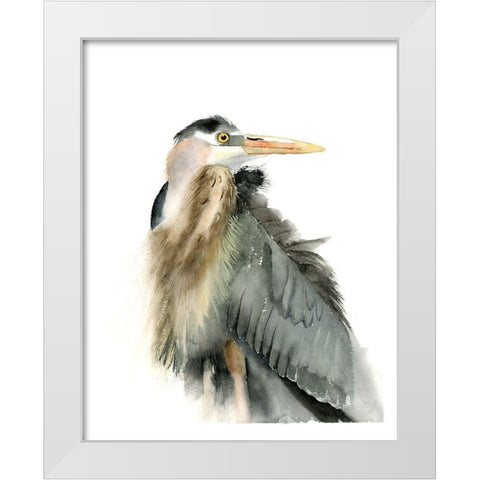 Wildling White Modern Wood Framed Art Print by Shefranov, Olga