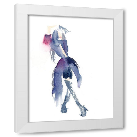 Figurative White Modern Wood Framed Art Print by Shefranov, Olga