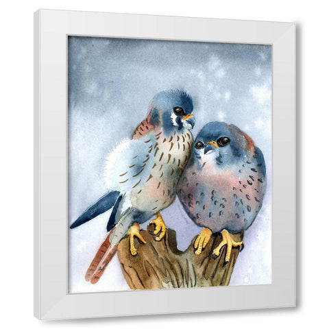 Speckle Chests II White Modern Wood Framed Art Print by Shefranov, Olga