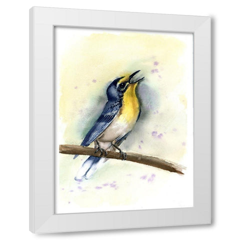 Yellow Chest White Modern Wood Framed Art Print by Shefranov, Olga