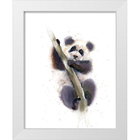 Pandy White Modern Wood Framed Art Print by Shefranov, Olga