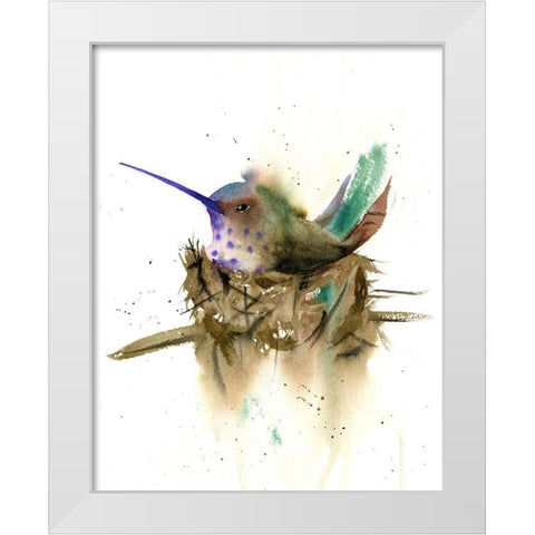Nested II White Modern Wood Framed Art Print by Shefranov, Olga
