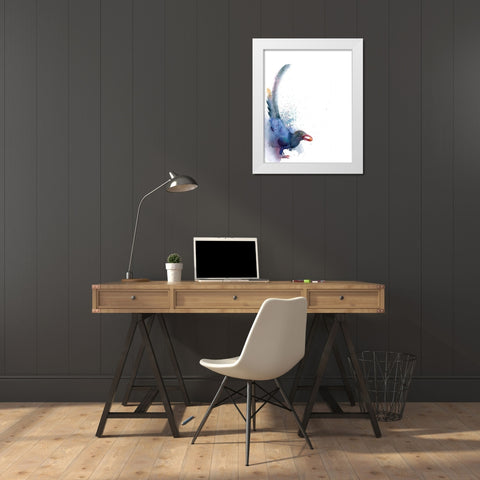 Jax White Modern Wood Framed Art Print by Shefranov, Olga