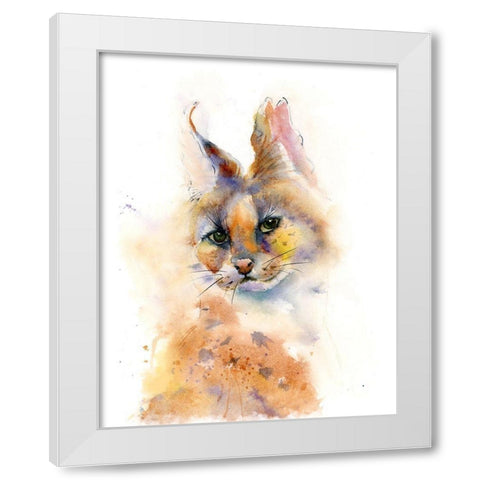 Kit White Modern Wood Framed Art Print by Shefranov, Olga