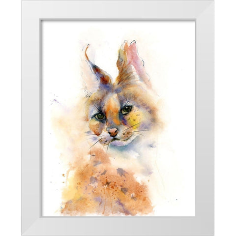 Kit White Modern Wood Framed Art Print by Shefranov, Olga