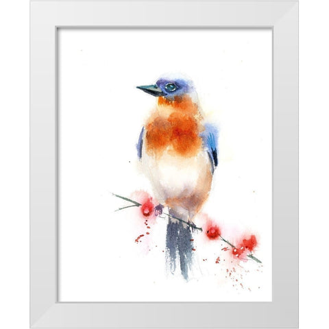 Solidarity I White Modern Wood Framed Art Print by Shefranov, Olga