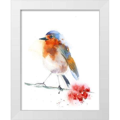 Solidarity IV White Modern Wood Framed Art Print by Shefranov, Olga