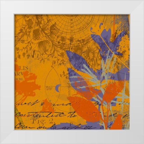 Wild Things II White Modern Wood Framed Art Print by P.S. Art Studios