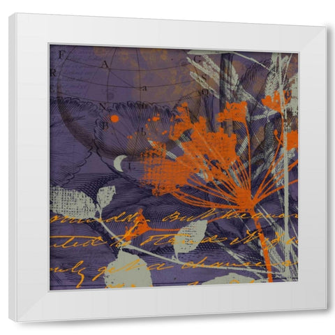 Wild Things III White Modern Wood Framed Art Print by P.S. Art Studios