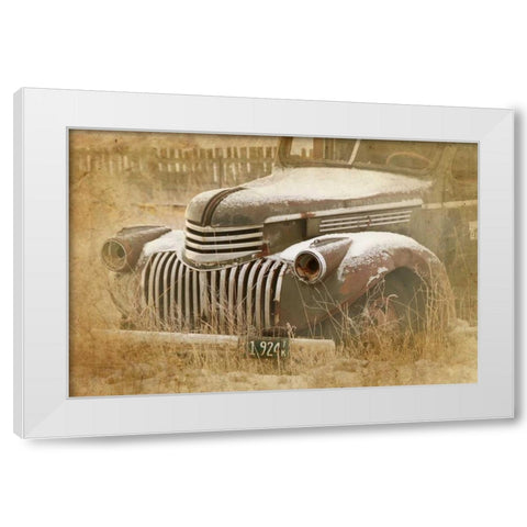 Truck Circa White Modern Wood Framed Art Print by Murdock, Ramona