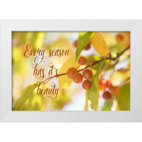 Every Season White Modern Wood Framed Art Print by Murdock, Ramona