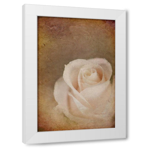 Faded Beauty White Modern Wood Framed Art Print by Murdock, Ramona