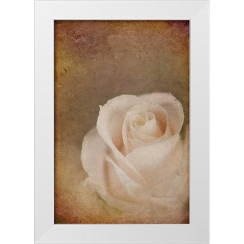 Faded Beauty White Modern Wood Framed Art Print by Murdock, Ramona