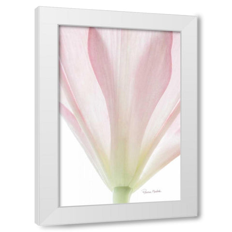 Transparent Lily II White Modern Wood Framed Art Print by Murdock, Ramona