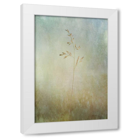Marsh Grass White Modern Wood Framed Art Print by Murdock, Ramona