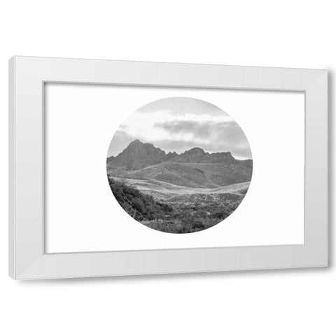 Wild Country White Modern Wood Framed Art Print by Murdock, Ramona