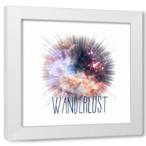 Wanderlust White Modern Wood Framed Art Print by Murdock, Ramona