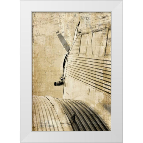 Onward, Upward White Modern Wood Framed Art Print by Murdock, Ramona