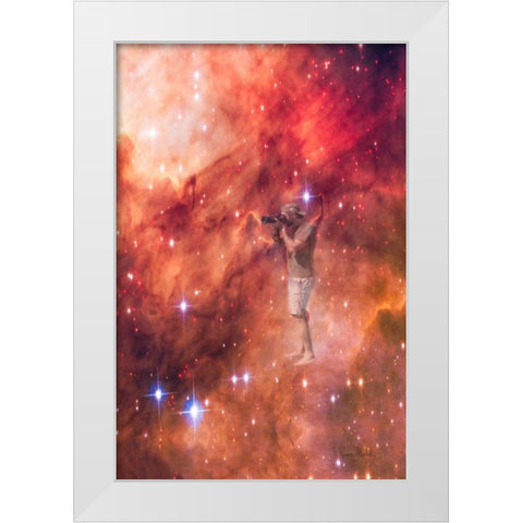 The Photographer White Modern Wood Framed Art Print by Murdock, Ramona