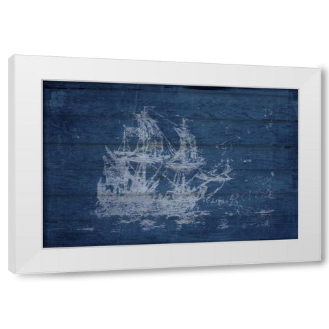 Ghostly II White Modern Wood Framed Art Print by Murdock, Ramona