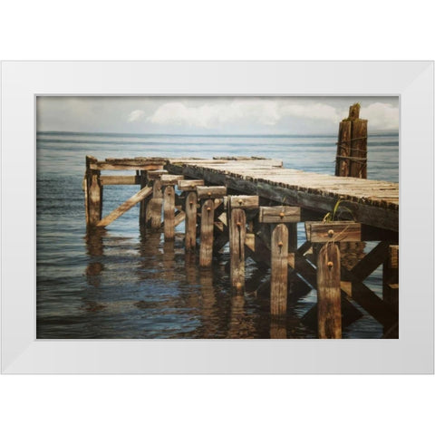 Quite Abandoned II White Modern Wood Framed Art Print by Murdock, Ramona