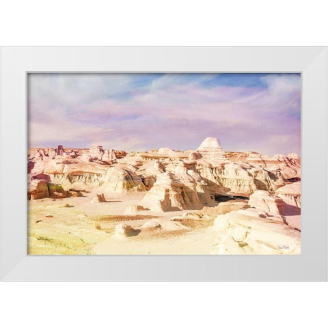 Bisti Badlands Desert Wonderland I White Modern Wood Framed Art Print by Murdock, Ramona