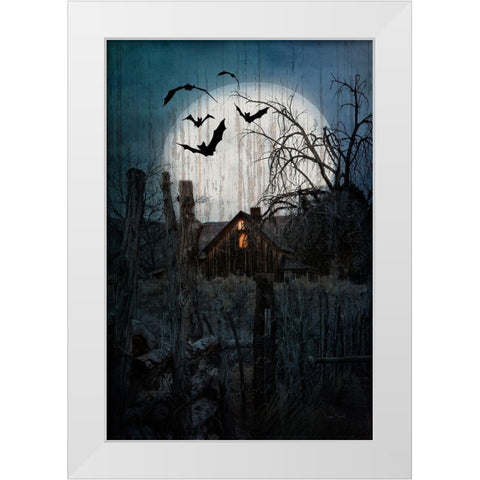 Spook House White Modern Wood Framed Art Print by Murdock, Ramona