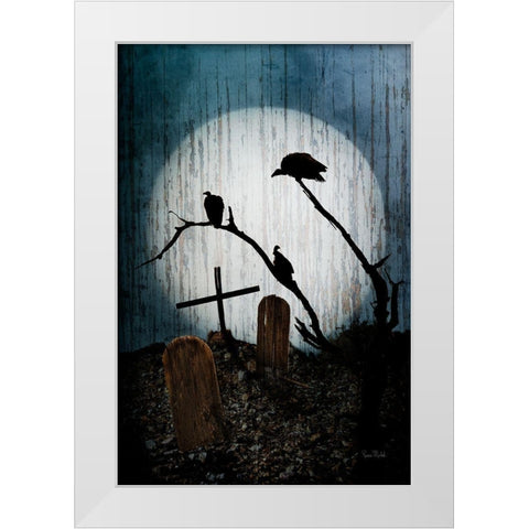 Were Waiting For You White Modern Wood Framed Art Print by Murdock, Ramona