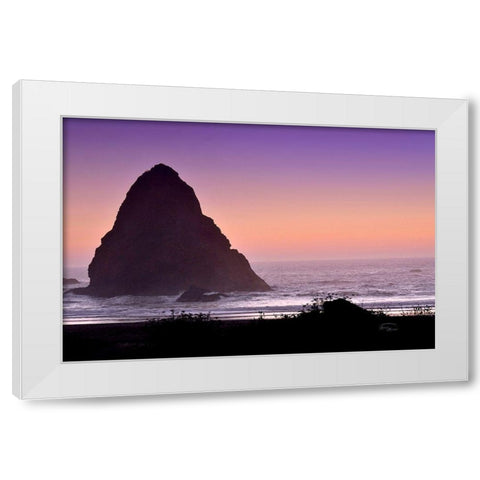 Whaleshead Beach II White Modern Wood Framed Art Print by Murdock, Ramona